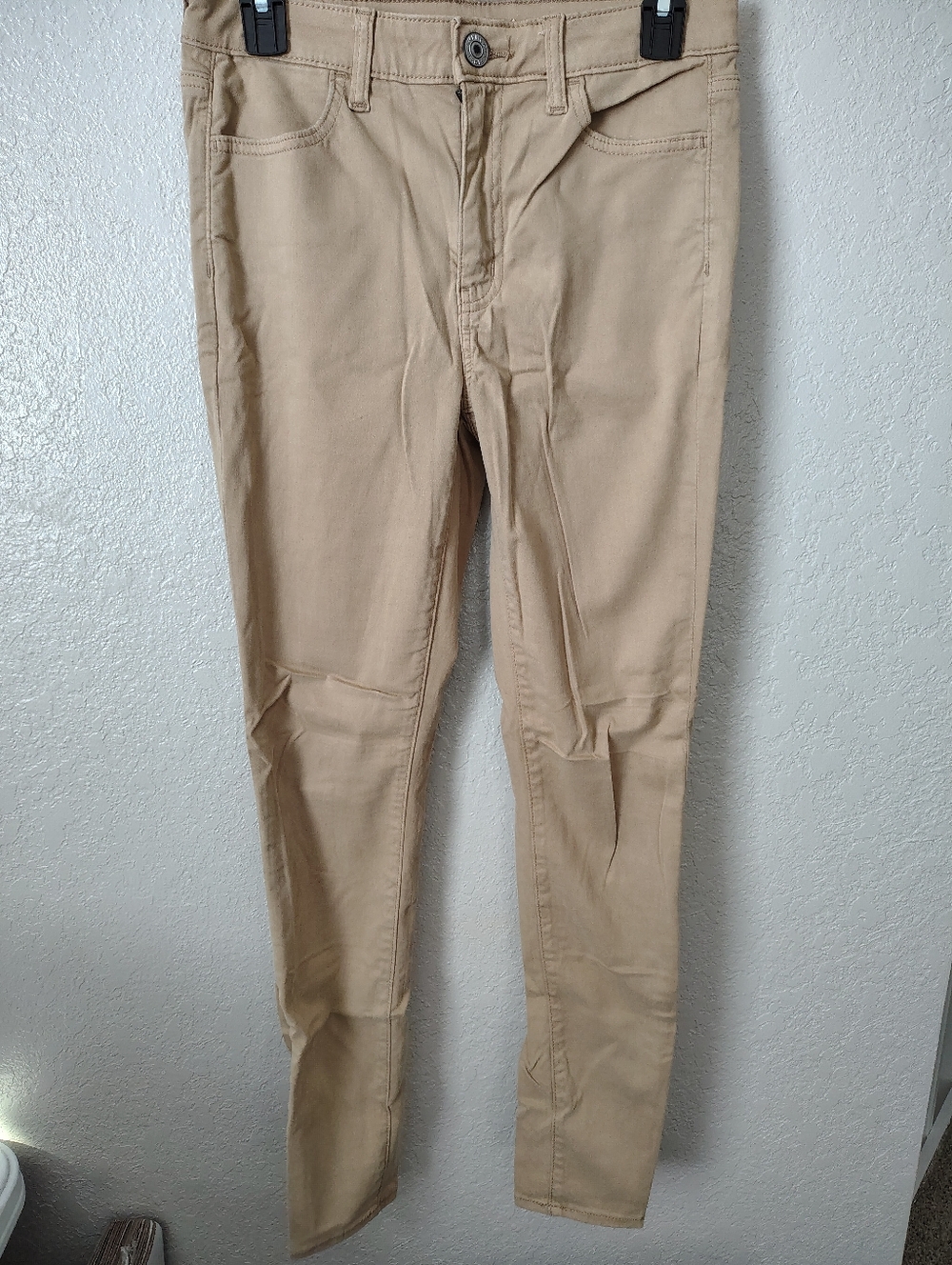 American Eagle Outfitters Women's Slim Chino Pants - Tan